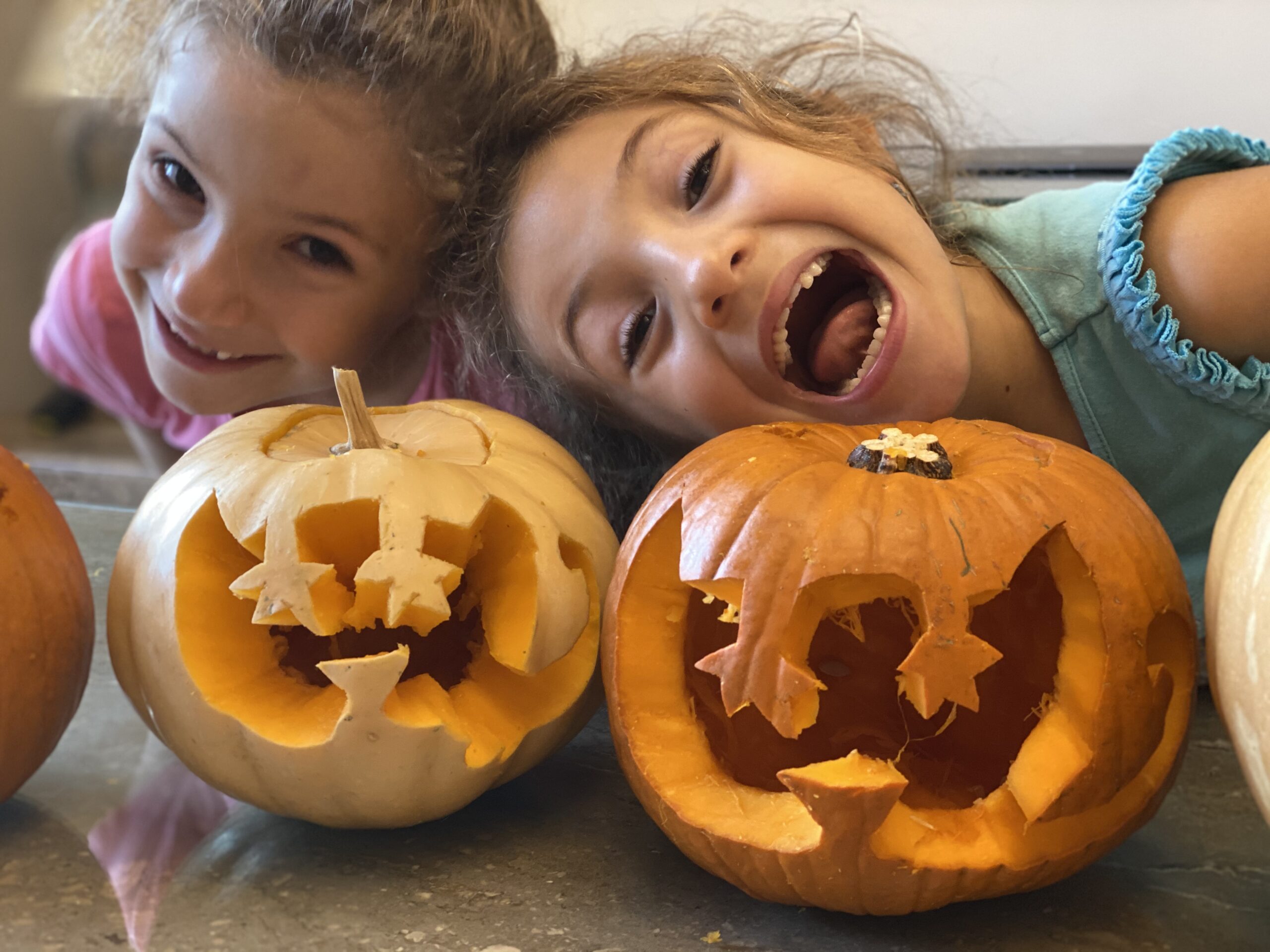 Merkitty carved pumpkins